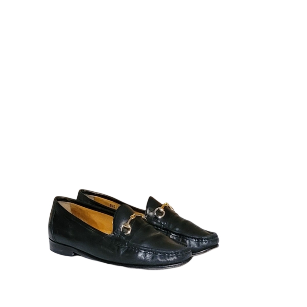 Vintage Men Black Leather Loafers By Cole Haan Size 10M/Men Designer Shoes/ Men